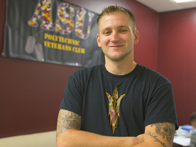 Military duty – and goal of going to ASU – put veteran back on track