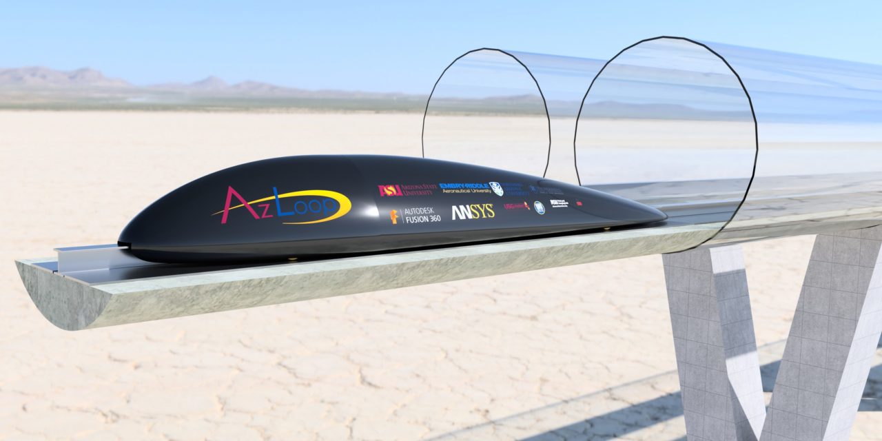 ASU ENGINEERING STUDENTS COMPETE IN SPACE-X HYPERLOOP COMPETITION