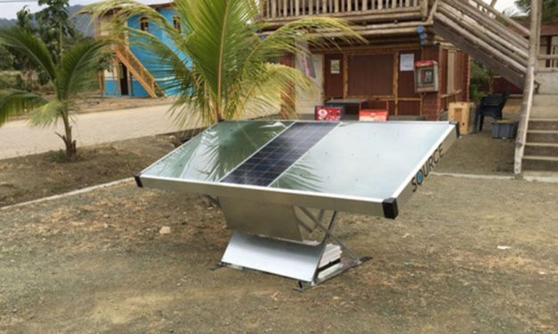 NEW SOURCE SOLAR PANELS PULL CLEAN DRINKING WATER FROM THE AIR