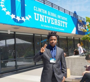 Ngoni Mugwisi attended the Clinton Global Initiative University conference for his third consecutive year. Photo courtesy of Ngoni Mugwisi 