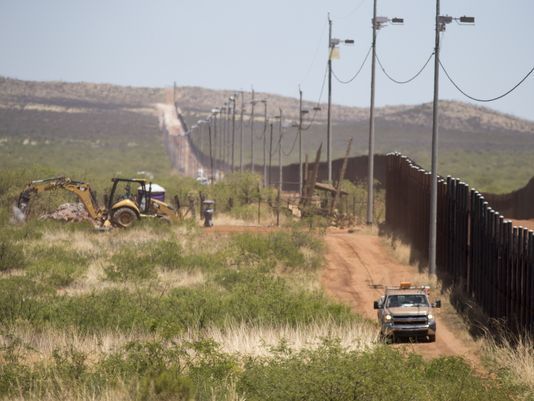 Building the Border Wall (Photo)