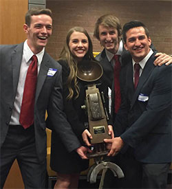 ASU engineers take on rivals, earn first place Materials Bowl award