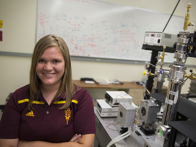 Doctoral student lands NASA Fellowship to develop temperature-regulating coating