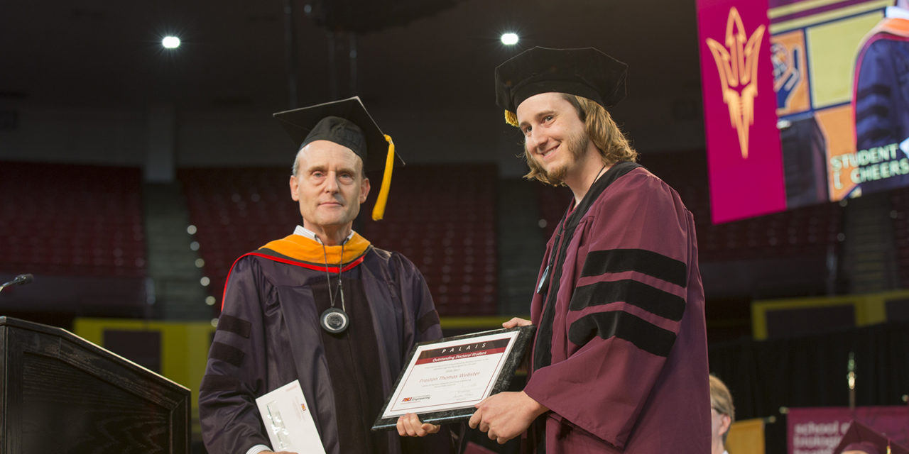 Innovative work with optoelectronics earns Preston Webster Palais Outstanding Doctoral Student award