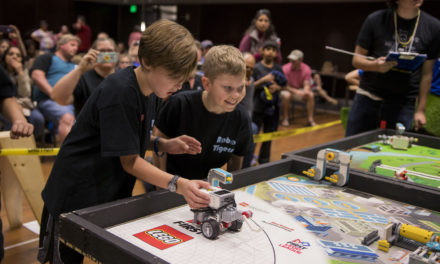 Robot rumble: kids learn tech and teamwork
