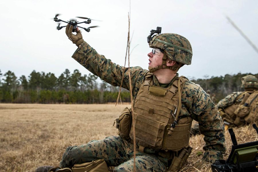 Marines acquire hundreds of quadcopter drones for infantry squads