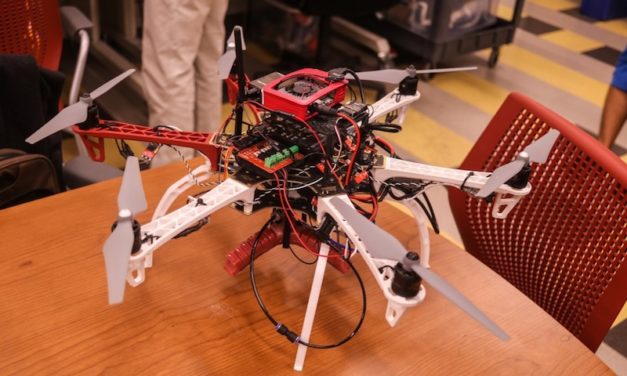 ASU researchers create hexacopter to help keep Arizona canals clean