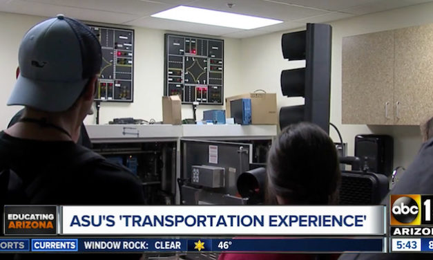 Students learning about engineering, transportation through ASU