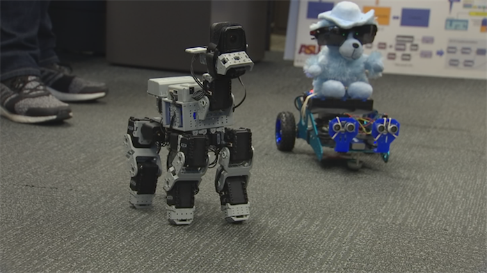 ASU students build robotic seeing-eye dog