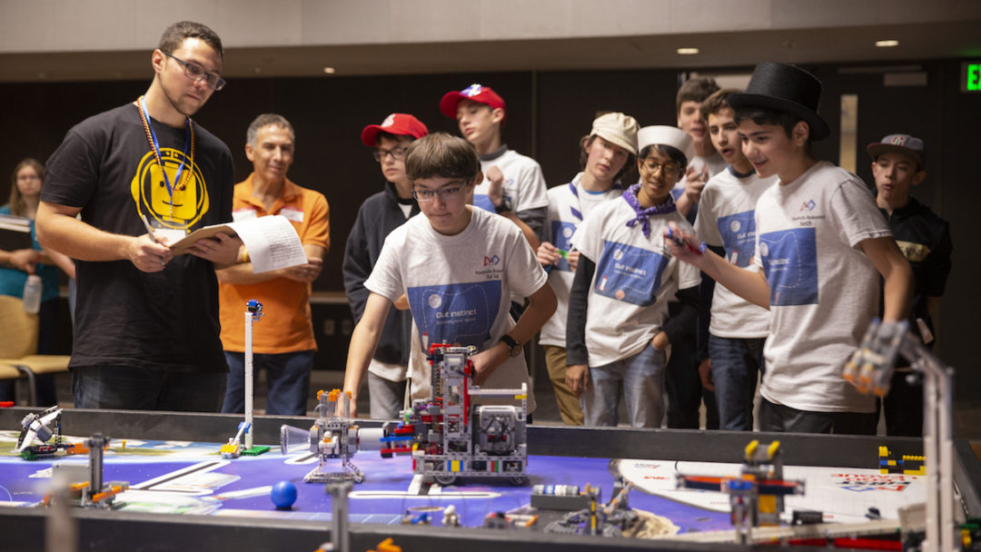 Education In Action: First Lego League Competition Brings Out Joy Of 