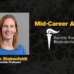 Stabenfeldt receives Society For Biomaterials Mid-Career Award