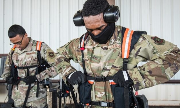 Air Force exoskeleton gets heavy lift from ASU
