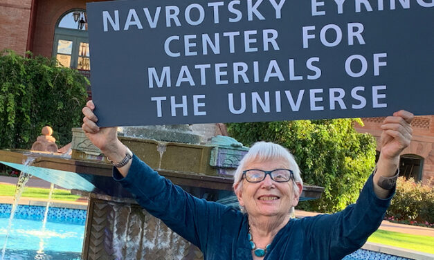 Alexandra Navrotsky increases ASU donation to $10M to help ensure future of materials science