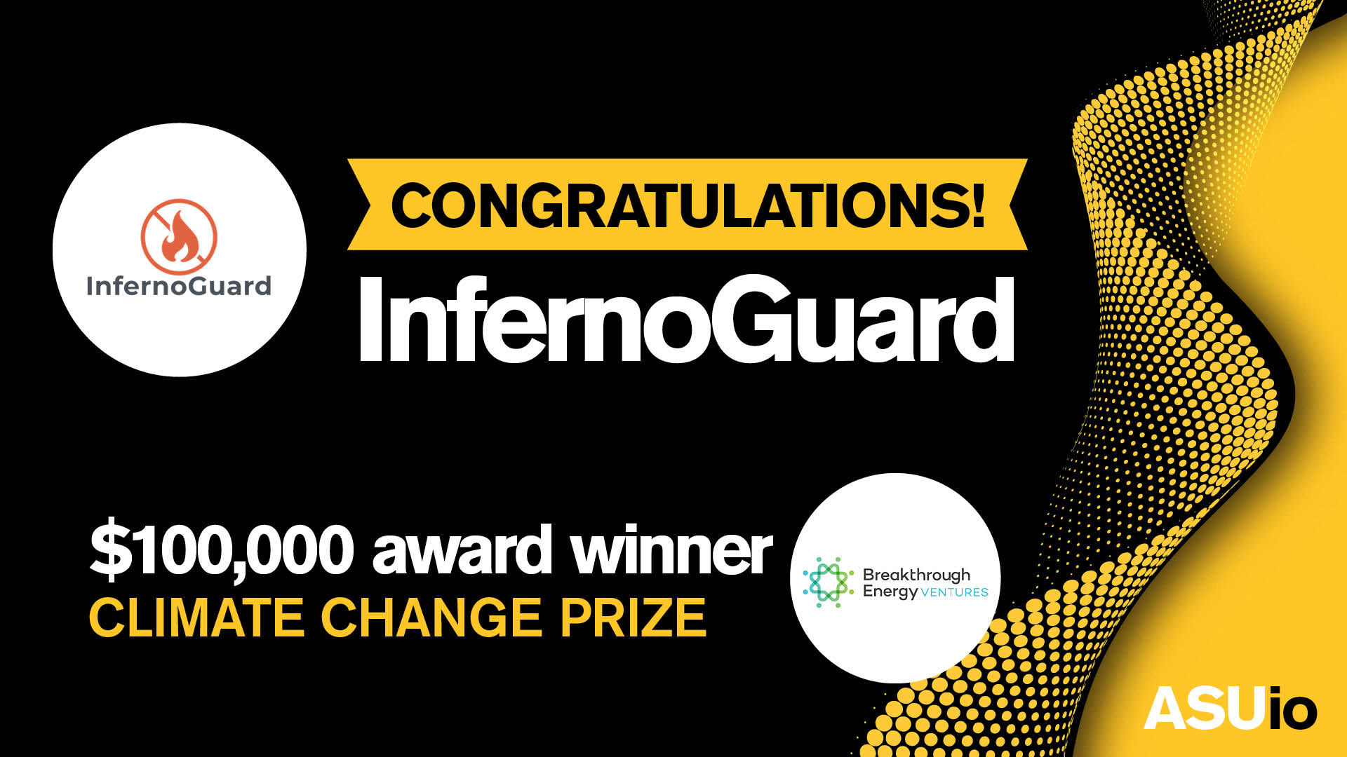 InfernoGuard - $100,000 award winner ASUio
