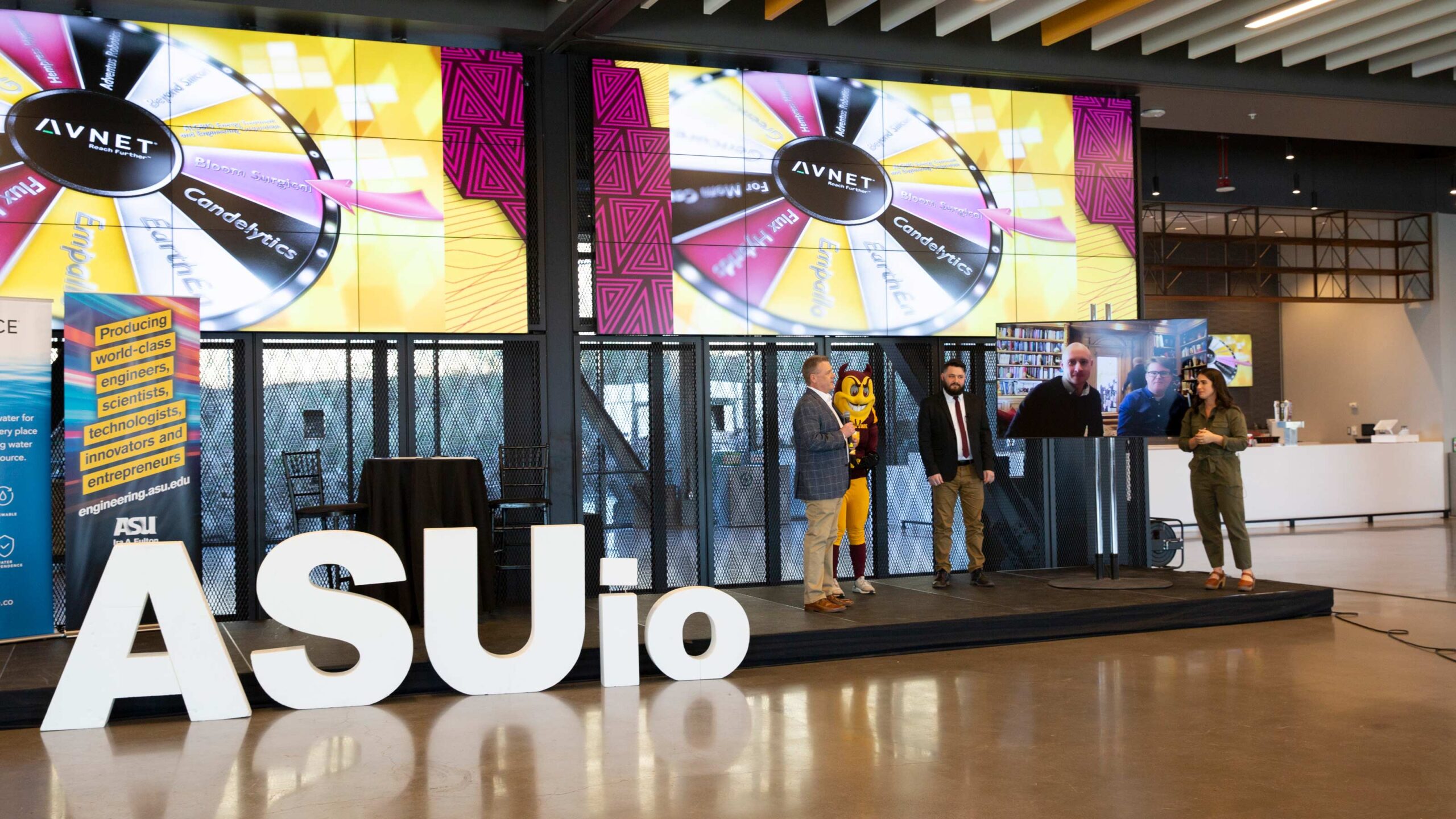 The stage of the 2022 ASU Innovation Open