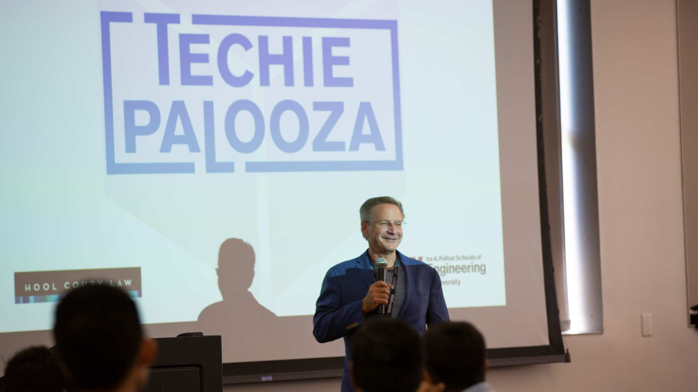 Michael Hool speaking at Techiepalooza 2022