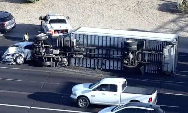 3 locations, 7 semitrucks, 5 deaths. Driving distractions likely, DPS