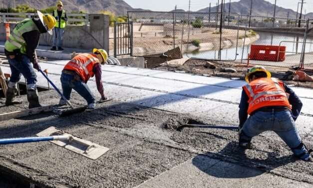 ASU-designed fiber-reinforced concrete speeds up Phoenix rapid transit construction