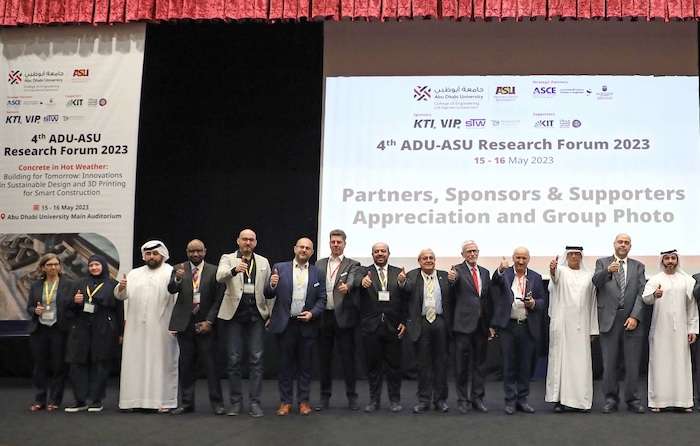 Abu Dhabi University concludes 4th ADU-ASU Research Forum 2023