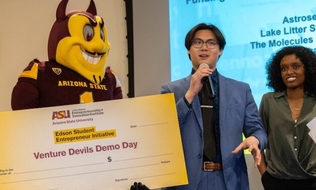 Entrepreneurial ventures win more than $100K in funding at ASU Demo Day