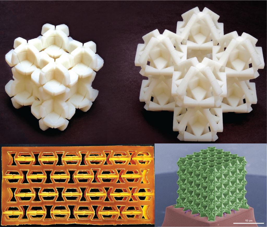 Examples of metamaterial structures 