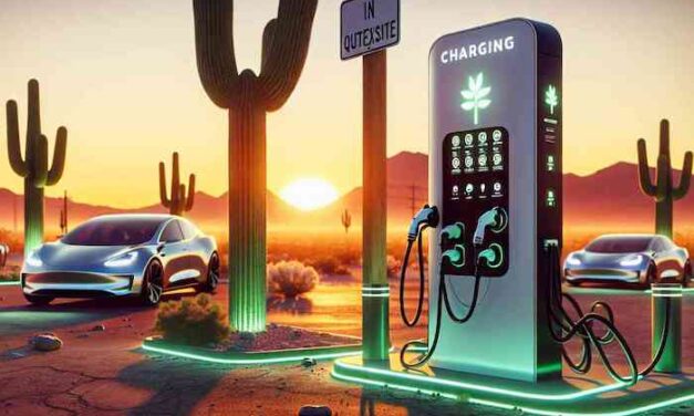 Revolutionary Charging Station in Quartzite Paves the Way for a Sustainable Future