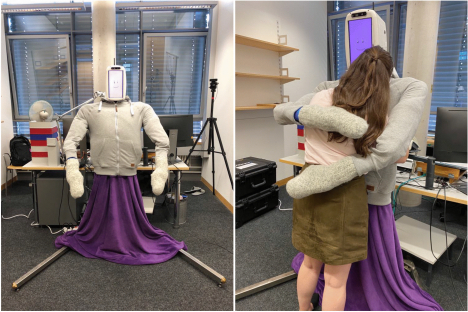 hugging robot