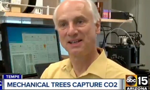 Mechanical Trees Capture CO2