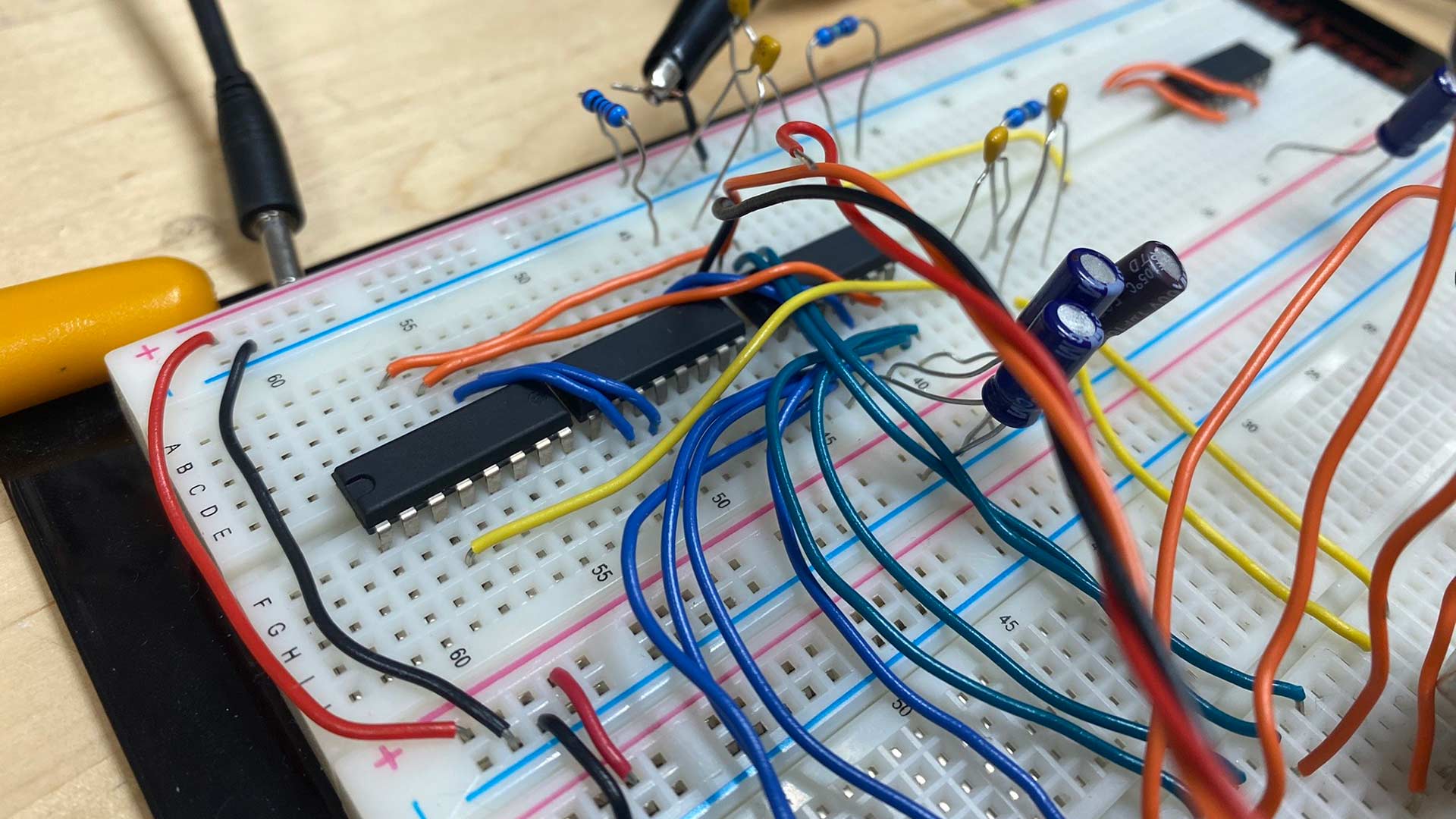 a circuit bending project