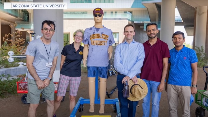 How a robot and mobile lab are helping us better understand heat impacts