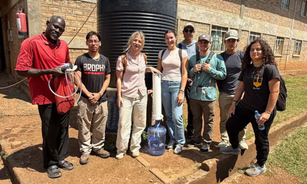 Student engineers join forces with Kenyan communities for clean water