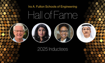 Four alumni honored at 2025 Fulton Schools Hall of Fame